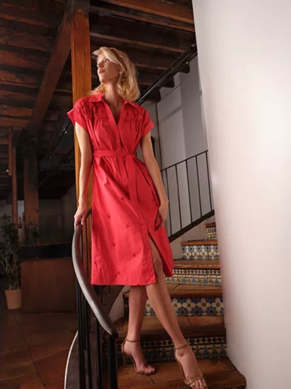Elie Tahari Freya Cotton Dress NWT